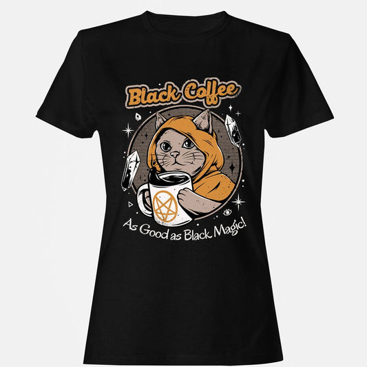 Women's T-Shirt - 8DYX6GUJ - Black - 1