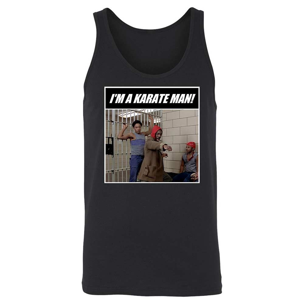Unisex Jersey Tank - WDK89XTY - Black - 1