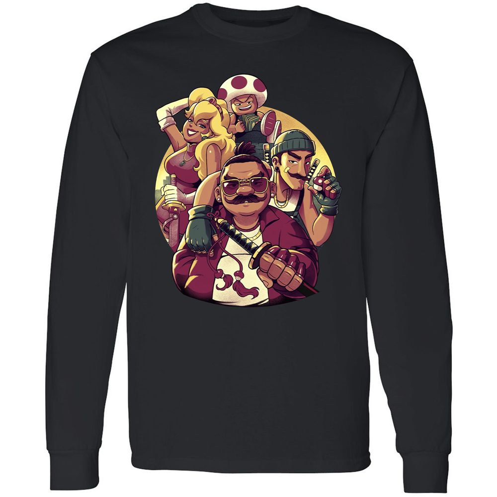 Long Sleeve T-Shirt - 2E2PHC8T - Black - 1