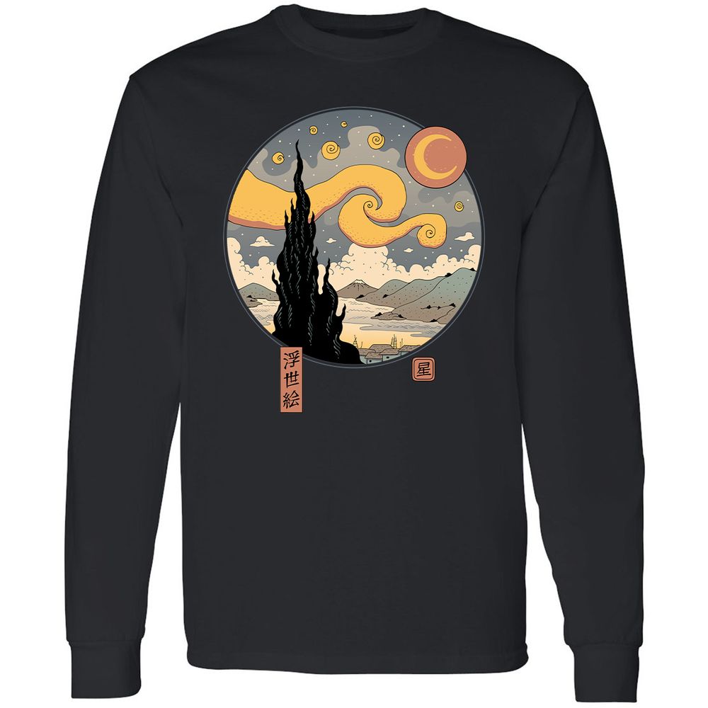 Long Sleeve T-Shirt - 8KM2BNY2 - Black - 1