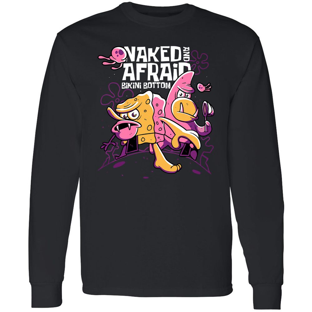 Long Sleeve T-Shirt - M2E8XS5R - Black - 1