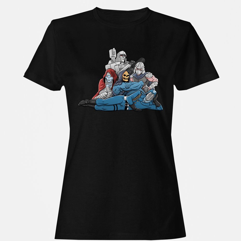 Women's T-Shirt - JQWYUVRR - Black - 1