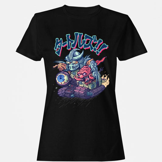 Women's T-Shirt - L72524KC - Black - 1