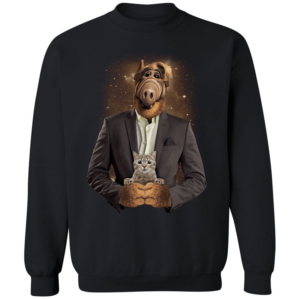 Classic Unisex Sweatshirt - XDQXHVQQ - Black - 1