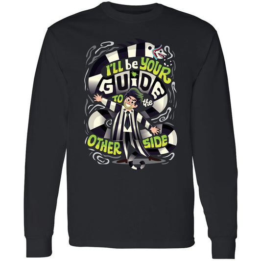 Long Sleeve T-Shirt - 8E2D2UY3 - Black - 1