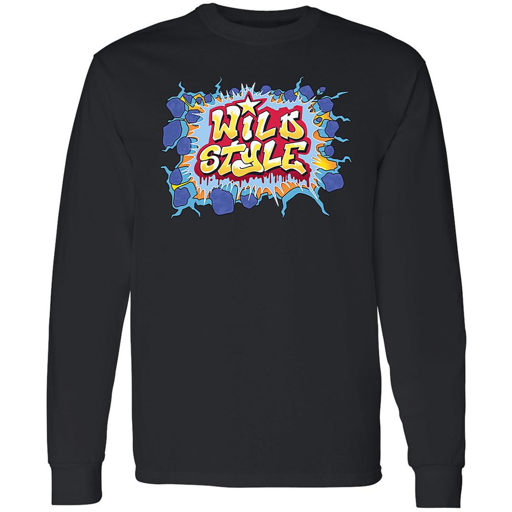 Long Sleeve T-Shirt - Black - Black - 1