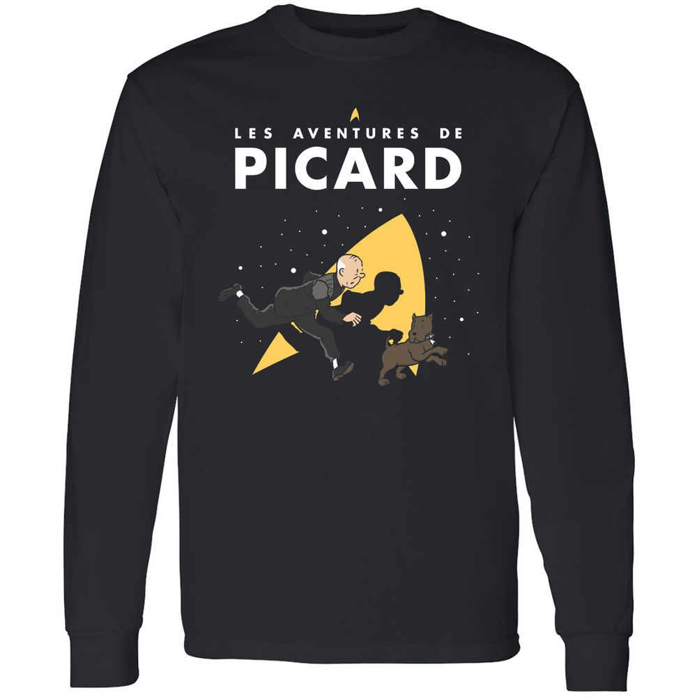 Long Sleeve T-Shirt - 9V8HVB7N - Black - 1