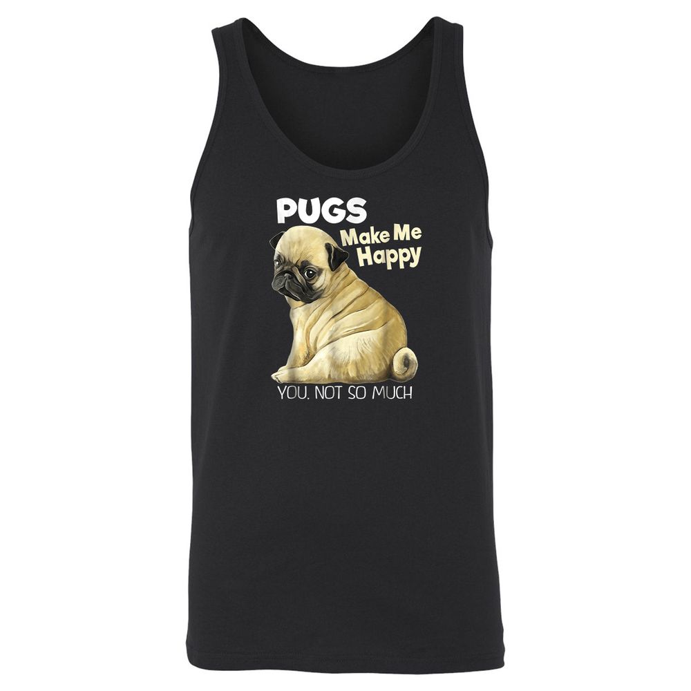 Unisex Jersey Tank - 7LKEX8HJ - Black - 1