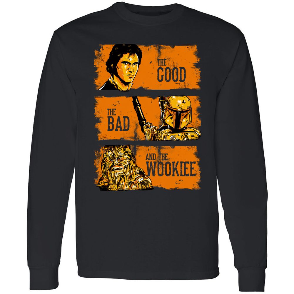 Long Sleeve T-Shirt - QJRUFBGT - Black - 1