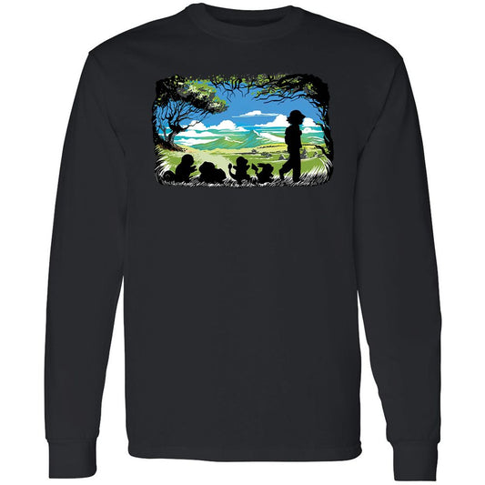 Long Sleeve T-Shirt - CN9NVTKC - Black - 1