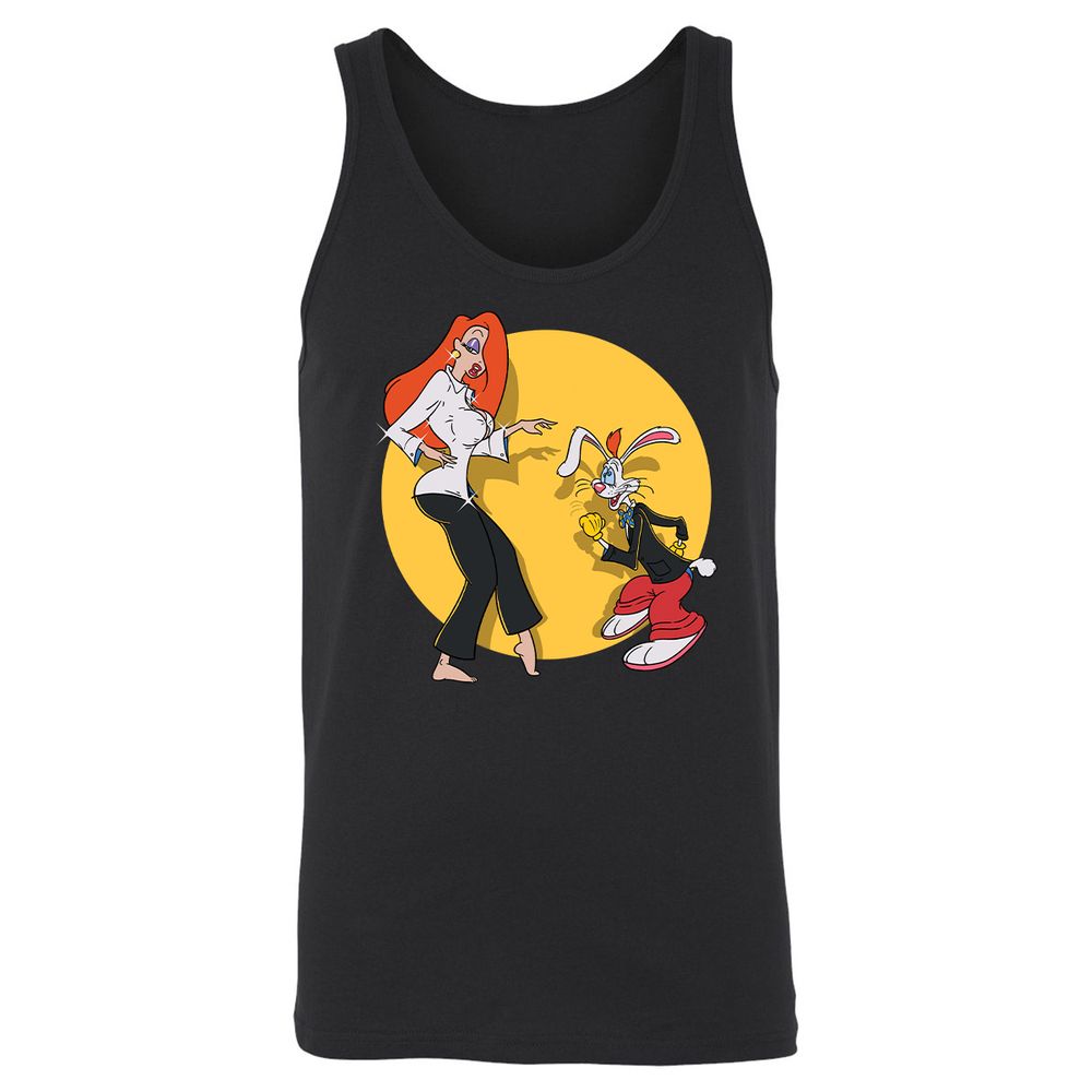 Unisex Jersey Tank - 13AC9NEK - Black - 1