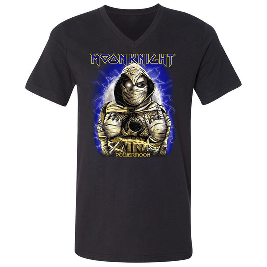 Unisex V-Neck T-Shirt - LD11X79B - Black - 1