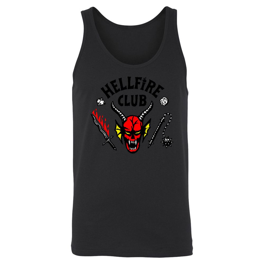 Unisex Jersey Tank - FL7YMRV5 - Black - 1