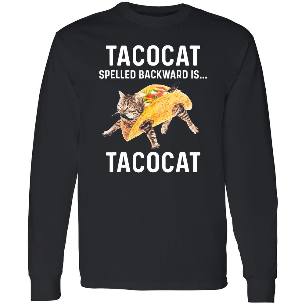 Long Sleeve T-Shirt - QHFGC9S2 - Black - 1