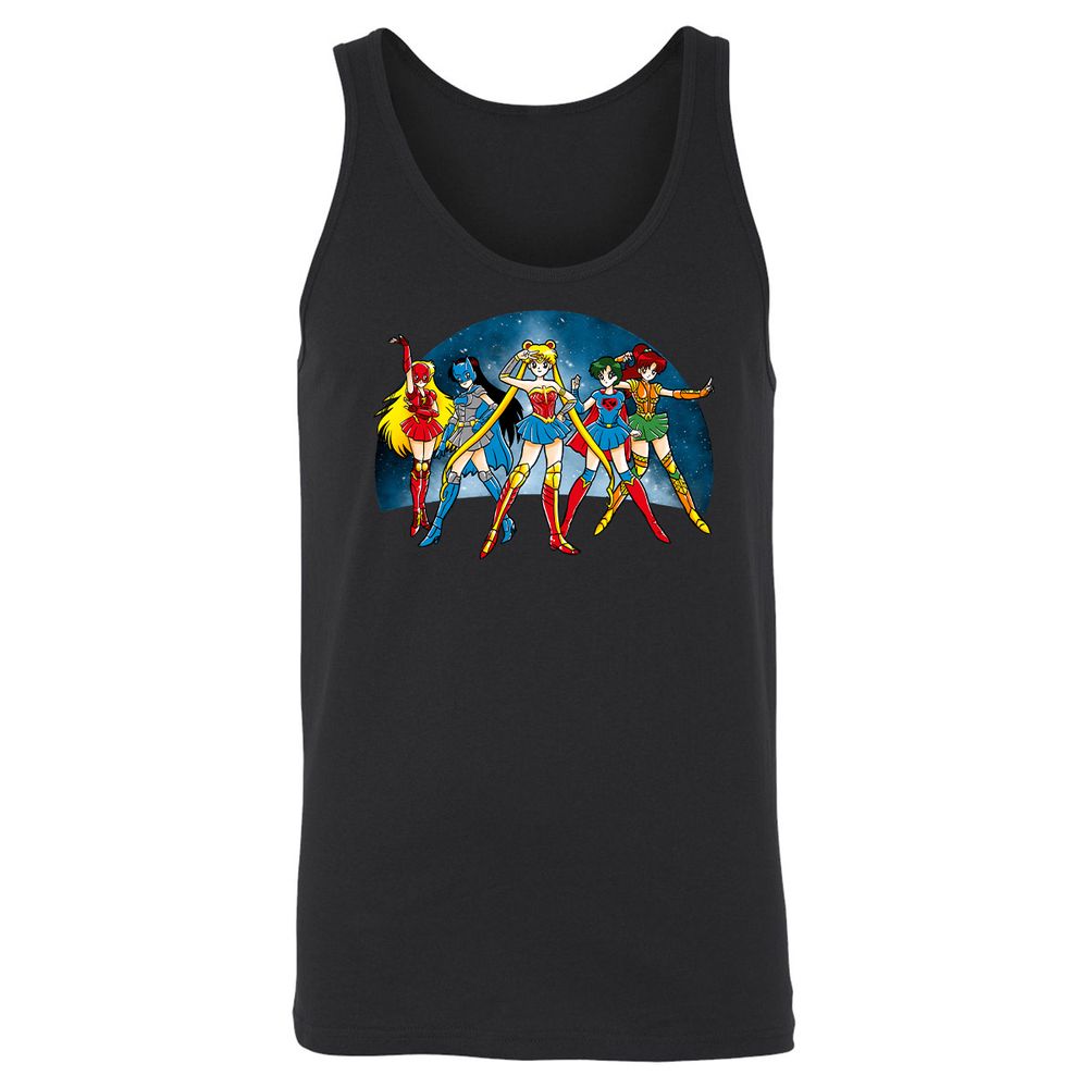 Unisex Jersey Tank - B2GNLHF8 - Black - 1