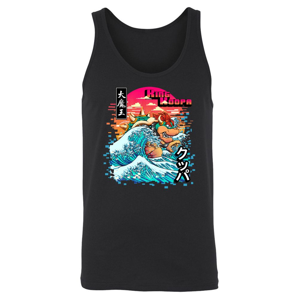 Unisex Jersey Tank - WDAV33CR - Black - 1