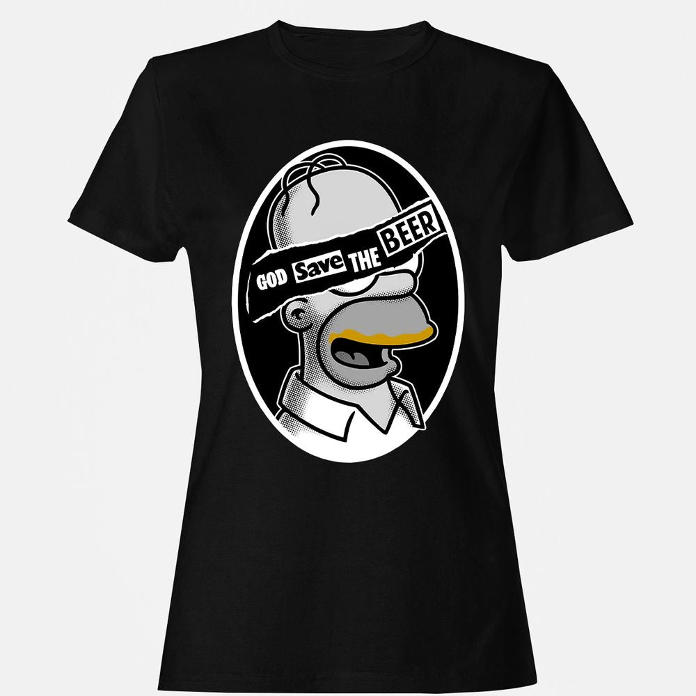 Women's T-Shirt - VRSUAM31 - Black - 1