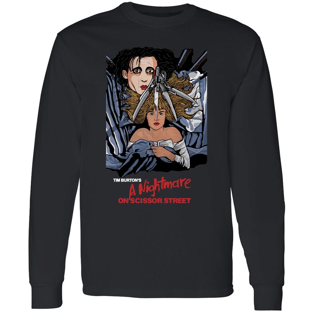 Long Sleeve T-Shirt - 11FZ9HPC - Black - 1