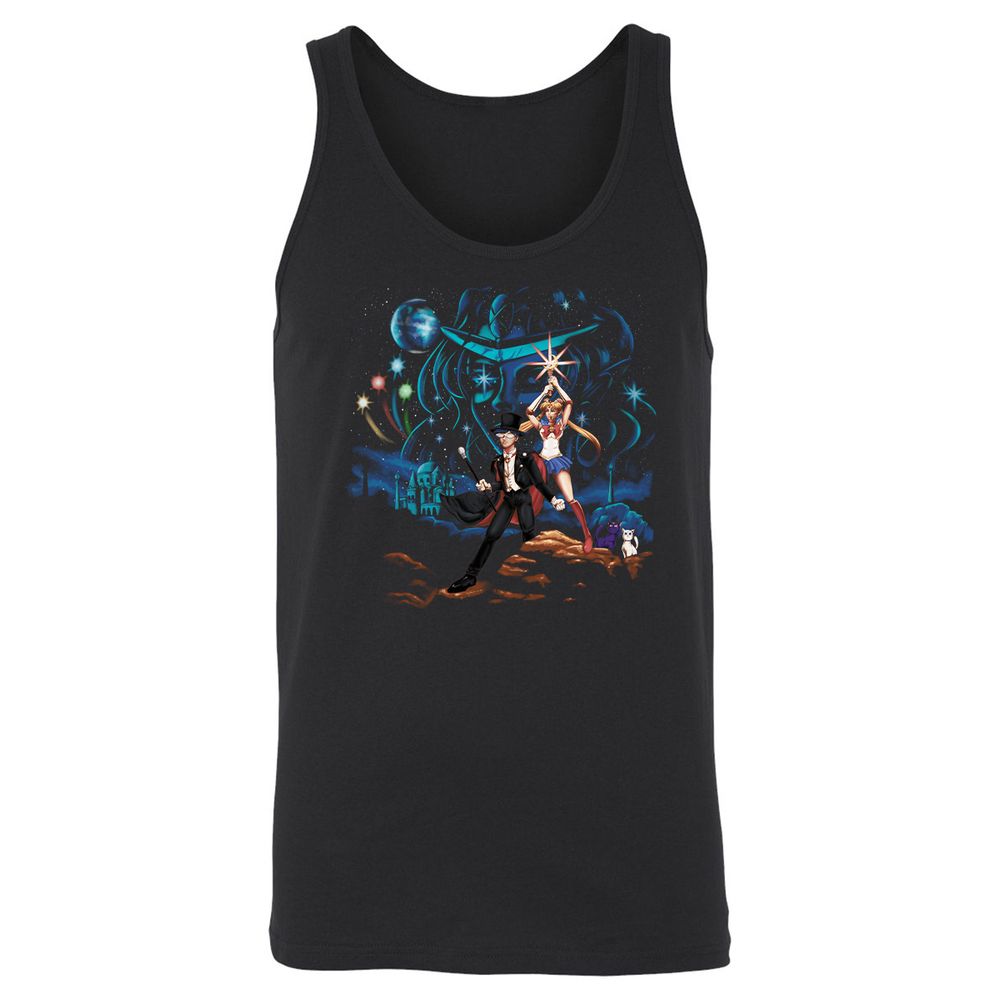 Unisex Jersey Tank - NT1Z7UTL - Black - 1