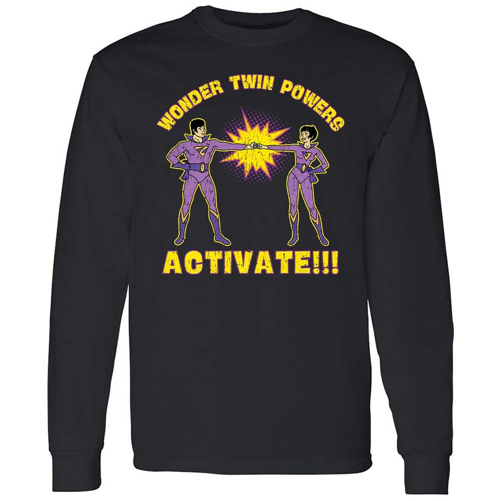 Long Sleeve T-Shirt - WC58D6PH - Black - 1