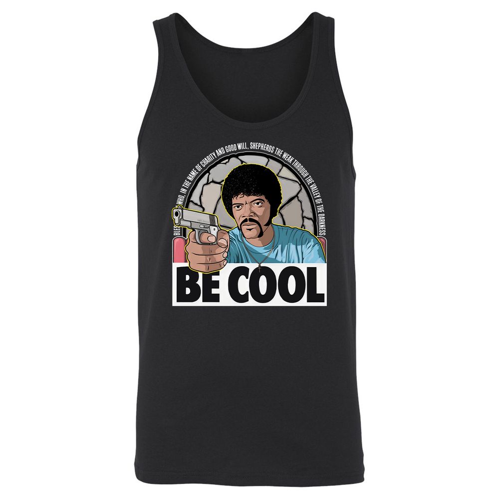 Unisex Jersey Tank - 9G5TQBJ2 - Black - 1