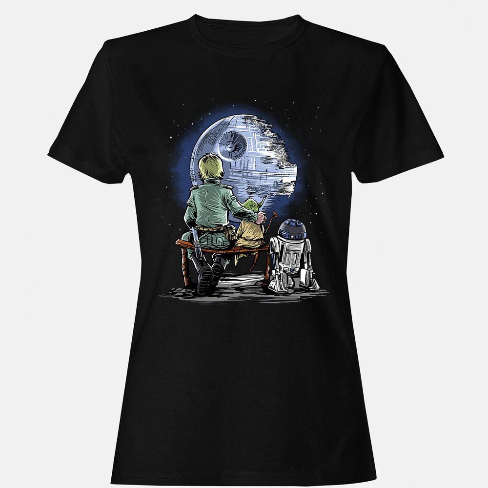 Women's T-Shirt - LBH35MHN - Black - 1