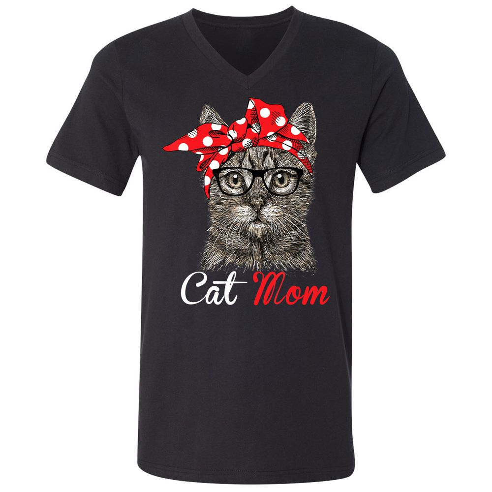 Unisex V-Neck T-Shirt - S22XK3S3 - Black - 1