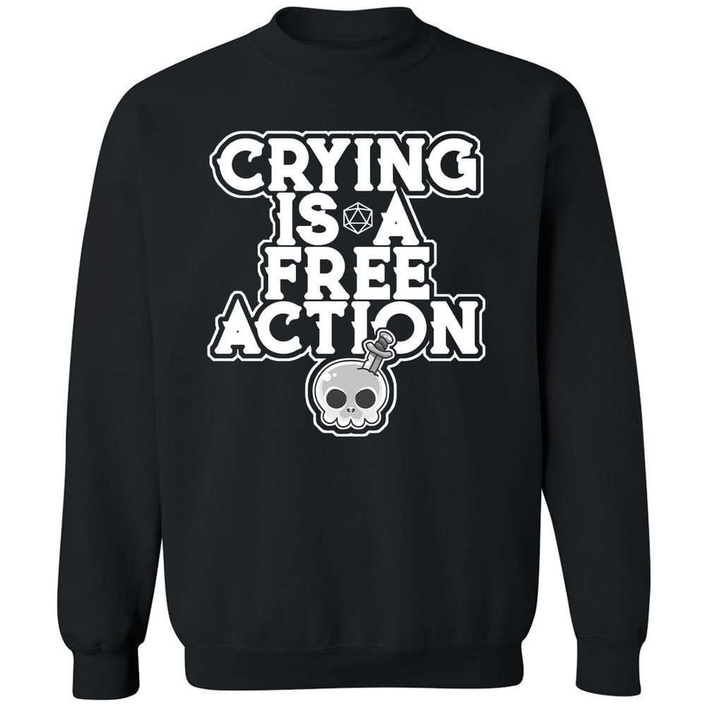 Classic Unisex Sweatshirt - 94KKCL6M - Black - 1