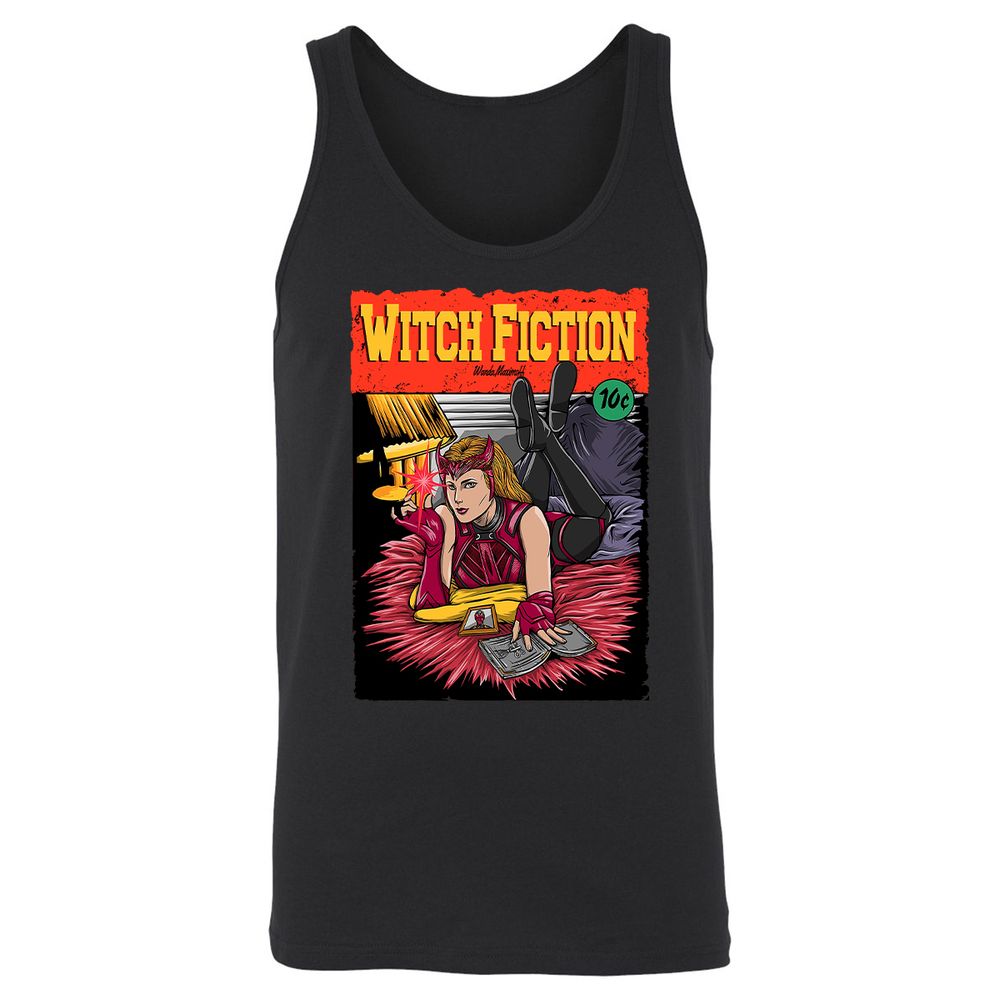 Unisex Jersey Tank - P9A9DY87 - Black - 1