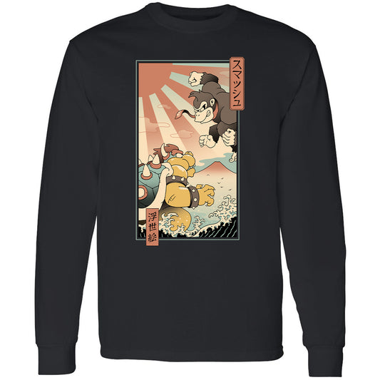 Long Sleeve T-Shirt - LWHS5AX8 - Black - 1