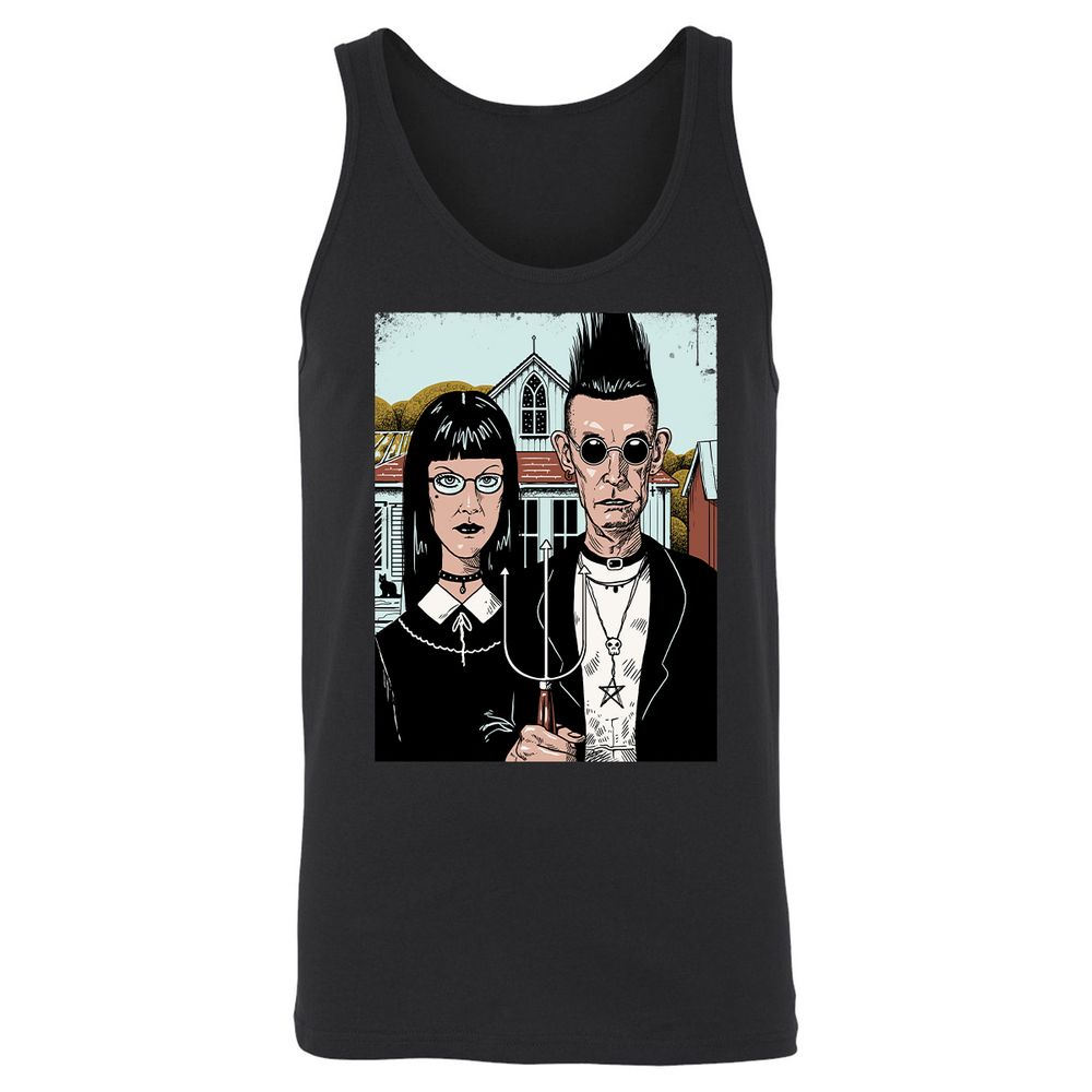 Unisex Jersey Tank - 5931P7P9 - Black - 1