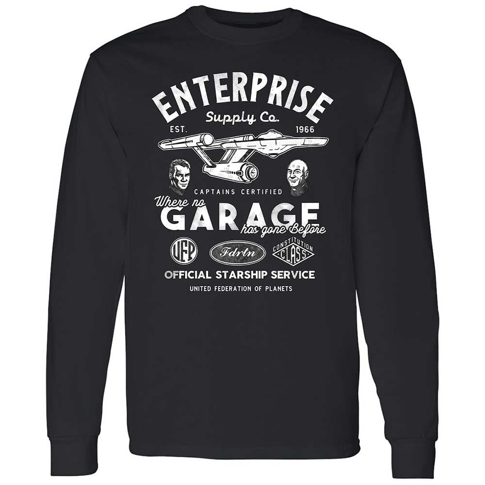 Long Sleeve T-Shirt - C3X9D9WE - Black - 1