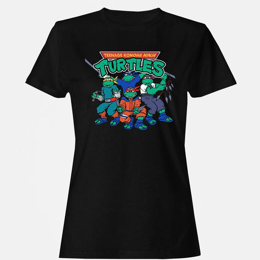 Women's T-Shirt - 6862RZ1W - Black - 1