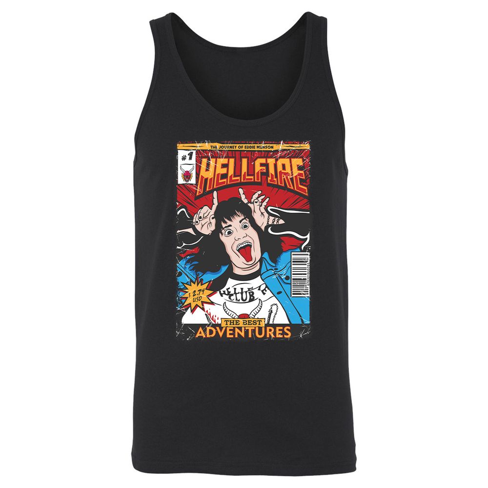 Unisex Jersey Tank - S7UYC2LR - Black - 1