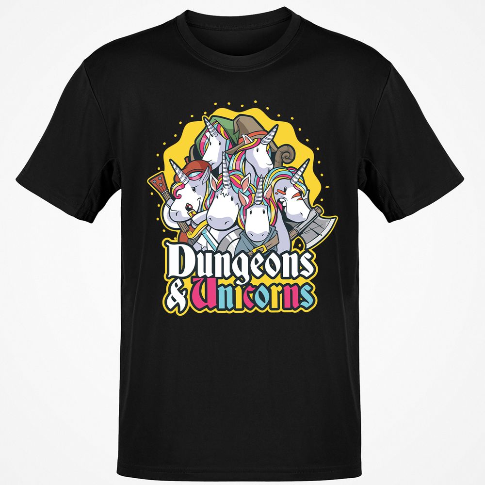 Classic Unisex T-Shirt - KW93QFET - Black - 1