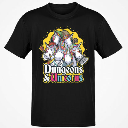 Classic Unisex T-Shirt - KW93QFET - Black - 1