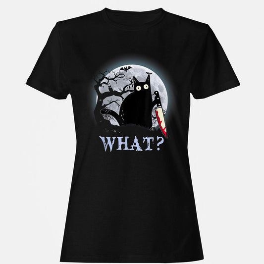 Women's T-Shirt - ELTKGXMF - Black - 1