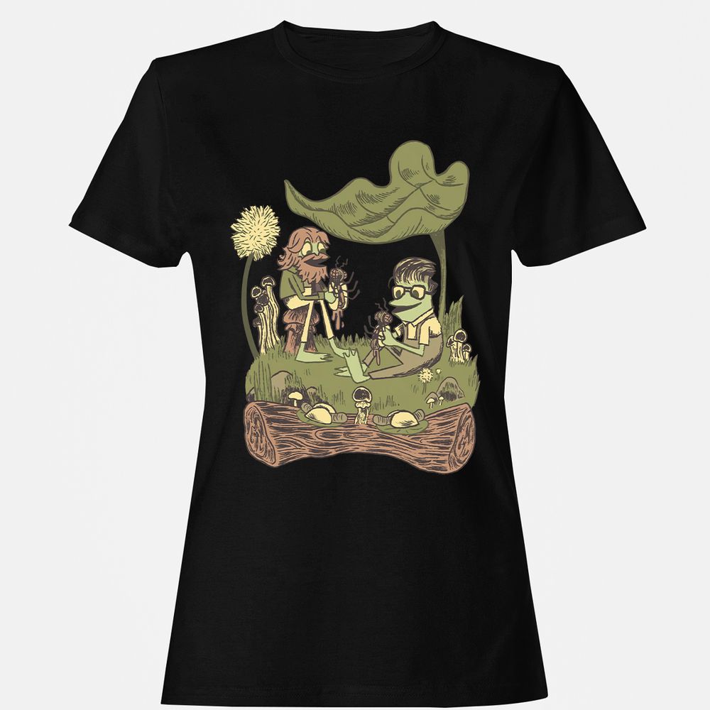 Women's T-Shirt - KBNPNY69 - Black - 1