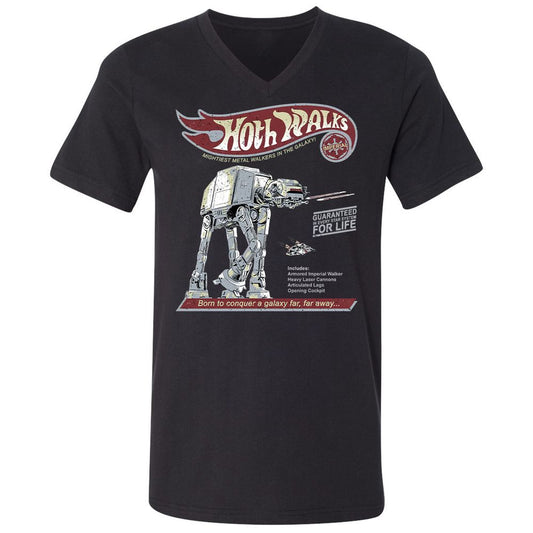 Unisex V-Neck T-Shirt - 6GH92EWL - Black - 1