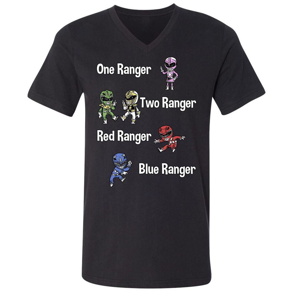 Unisex V-Neck T-Shirt - 72DADQ3Y - Black - 1