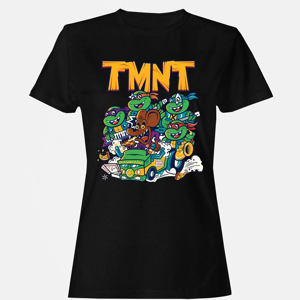 Women's T-Shirt - CDHT4JYP - Black - 1