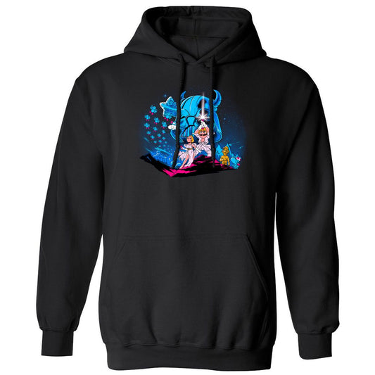 Classic Unisex Hoodie - F2JZQGE4 - Black - 1