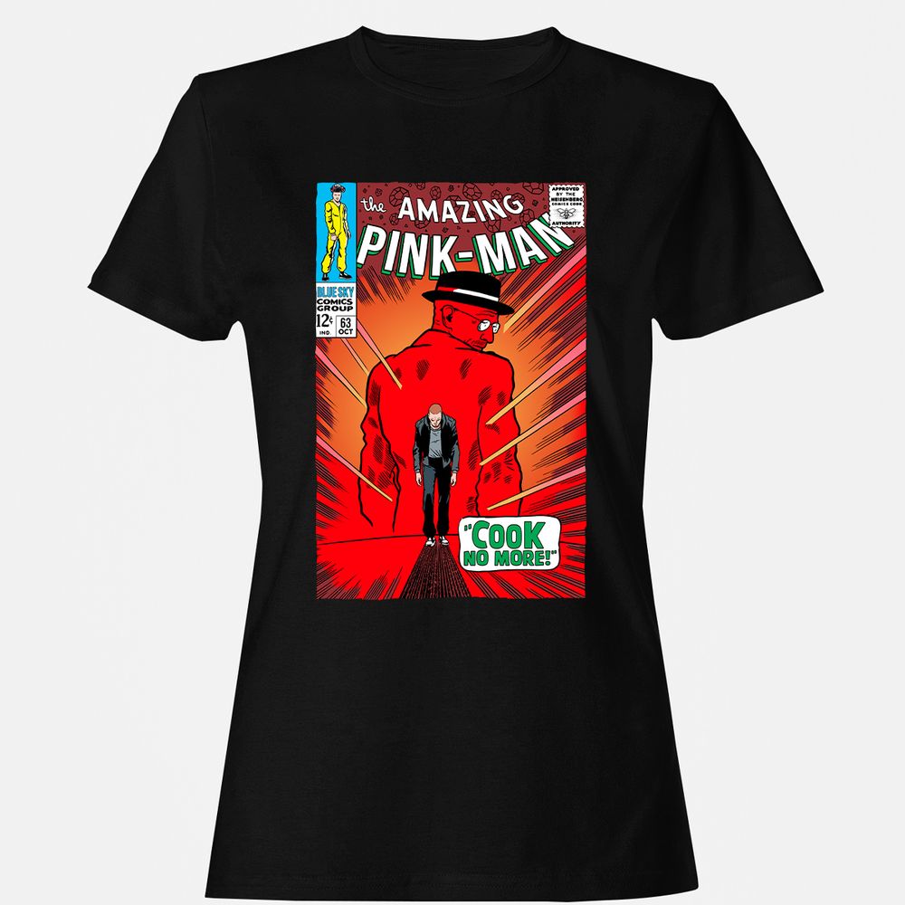 Women's T-Shirt - MBLKP6KL - Black - 1