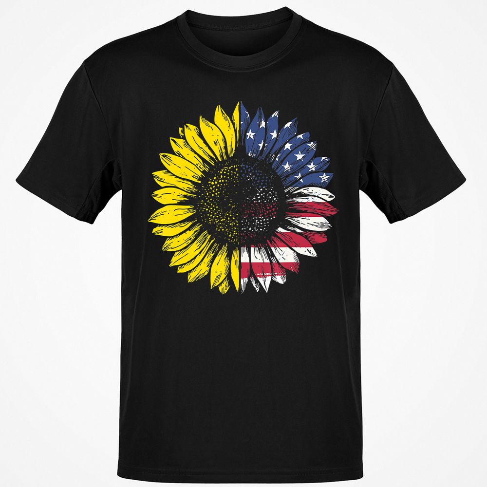 Classic Unisex T-Shirt - 7PLFD229 - Black - 1