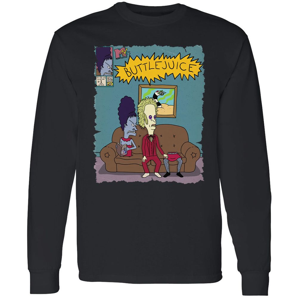 Long Sleeve T-Shirt - 5PCEK96G - Black - 1