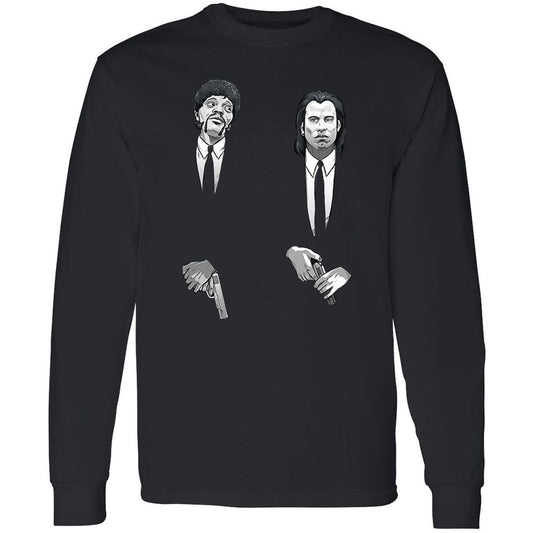 Long Sleeve T-Shirt - RQS1FHV1 - Black - 1