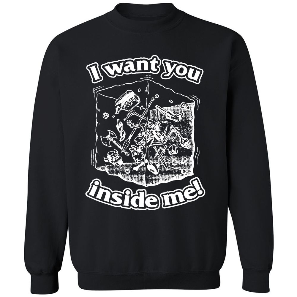 Classic Unisex Sweatshirt - PK9FLR4N - Black - 1