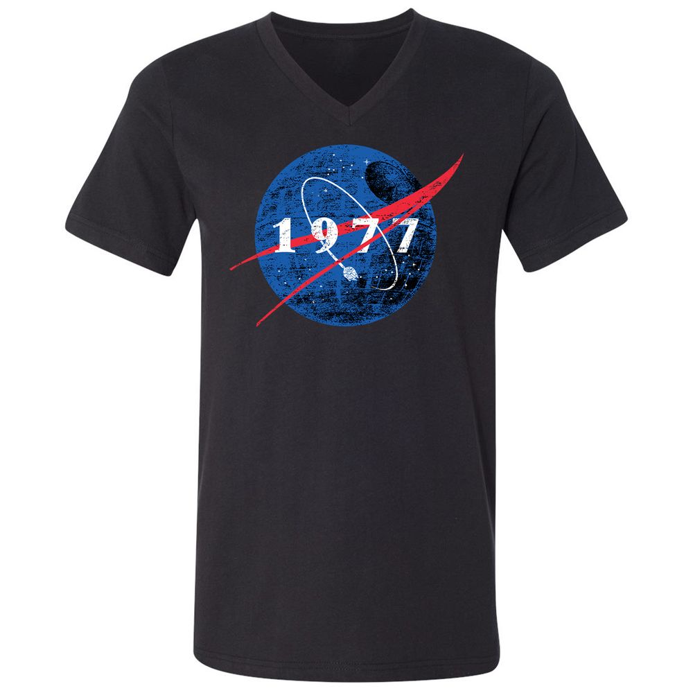 Unisex V-Neck T-Shirt - 2WGG57SE - Black - 1