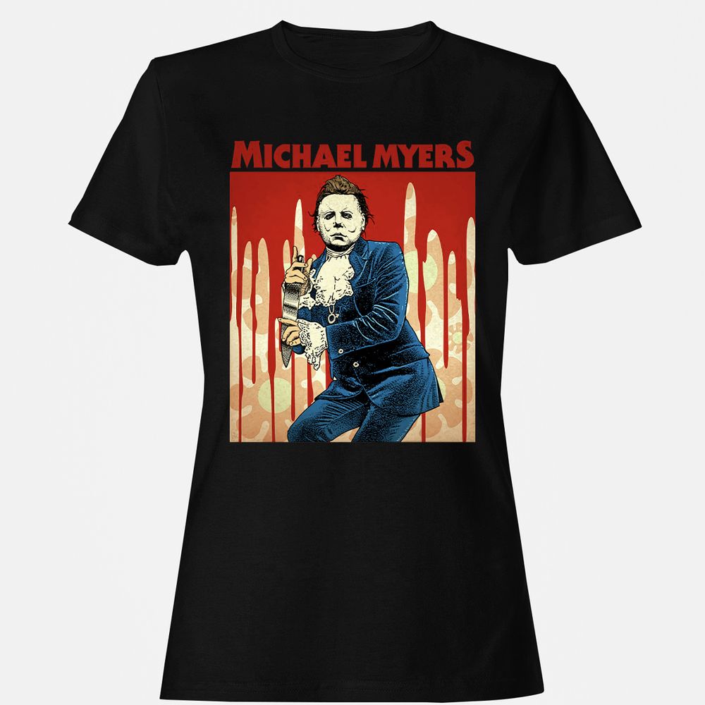 Women's T-Shirt - BT5GQTB9 - Black - 1