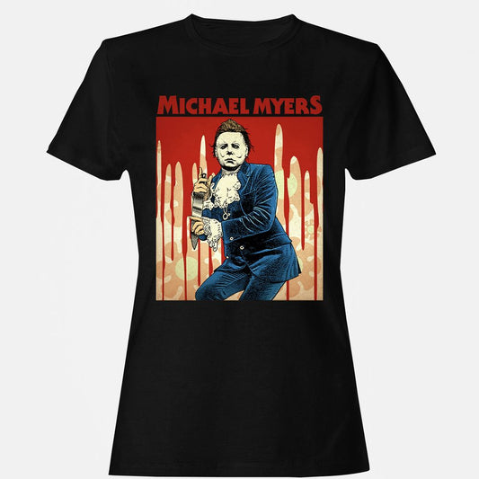 Women's T-Shirt - BT5GQTB9 - Black - 1